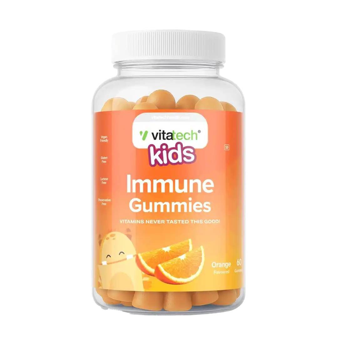 Vitatech Kids Immune Gummie 60's, Assorted