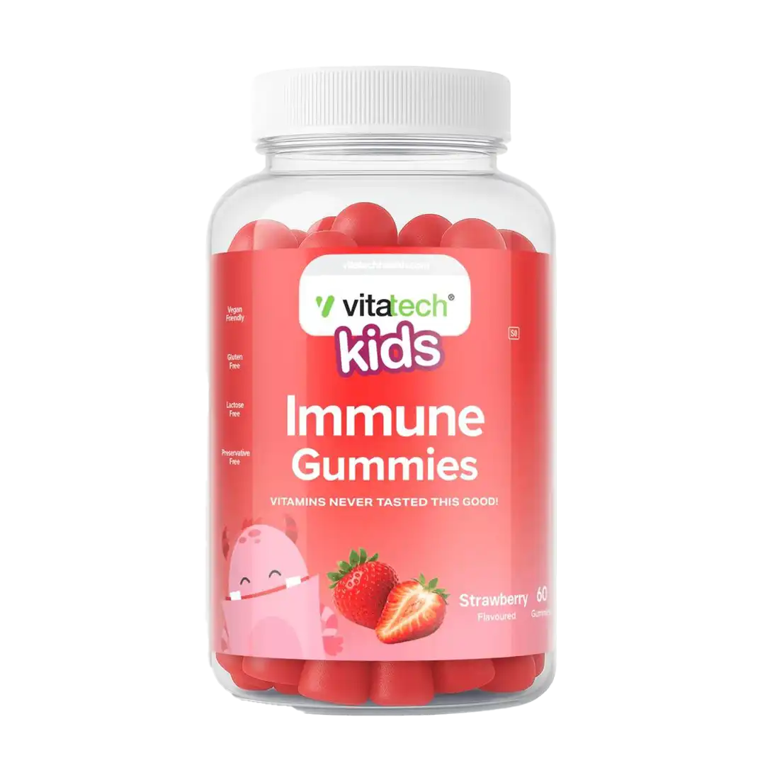 Vitatech Kids Immune Gummie 60's, Assorted
