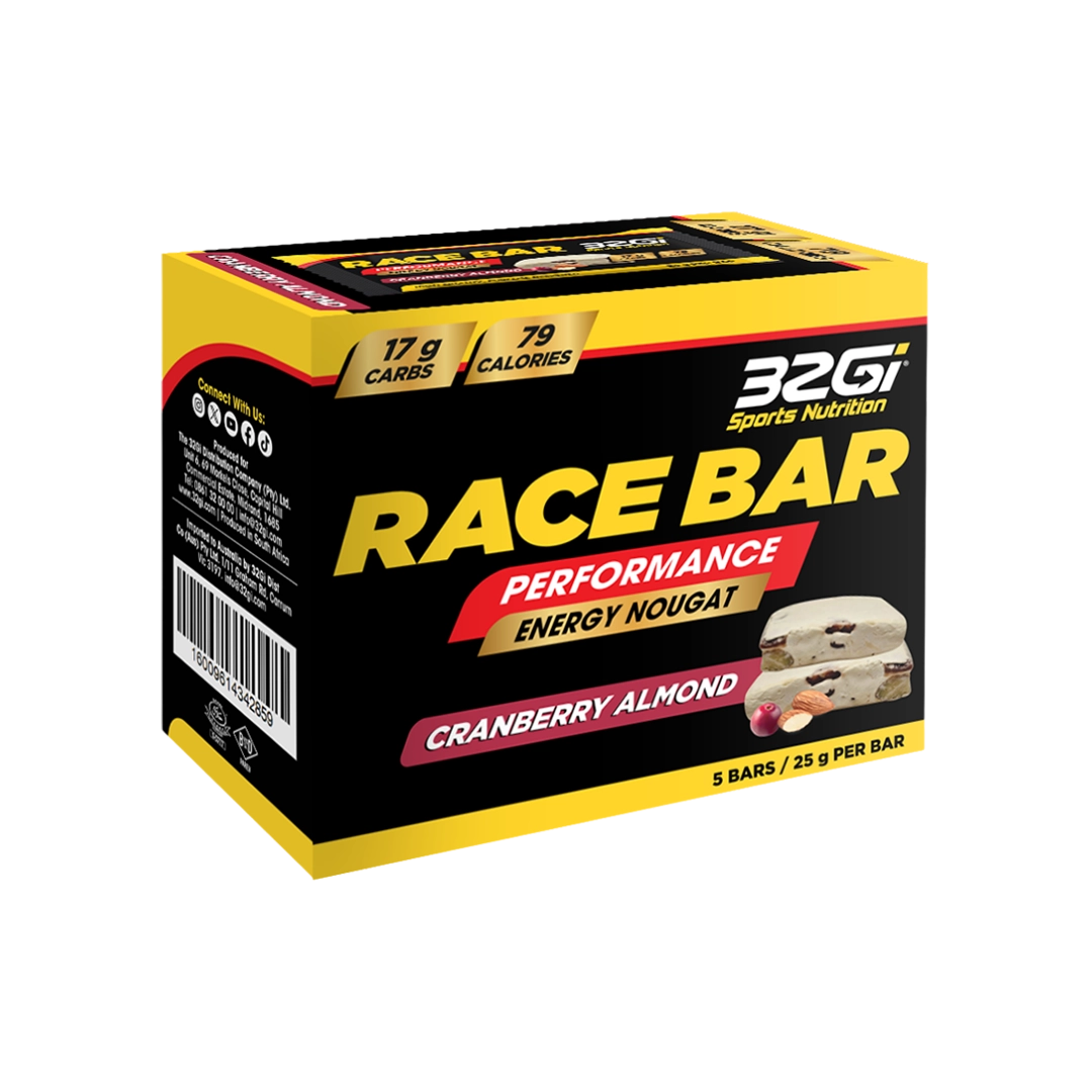 32Gi Race Pro Energy Bars 5 Pack, Assorted