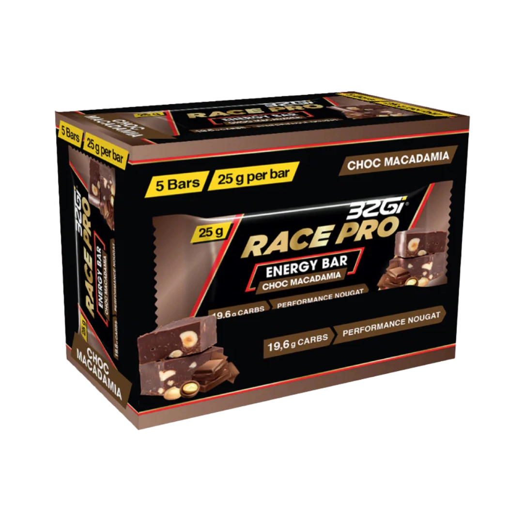32Gi Race Pro Energy Bars 5 Pack, Assorted
