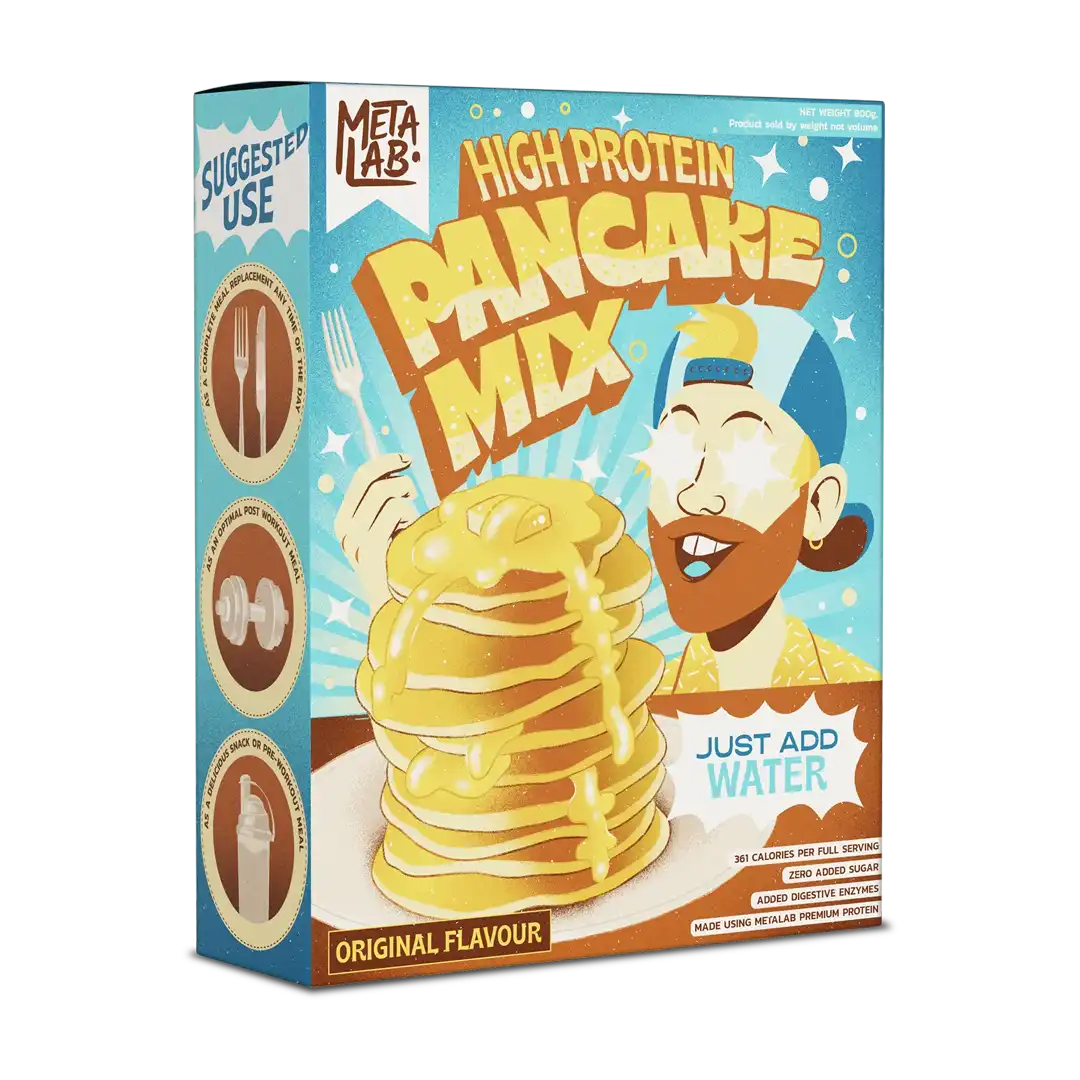 Metalab High Protein Pancake Mix, 16 Servings