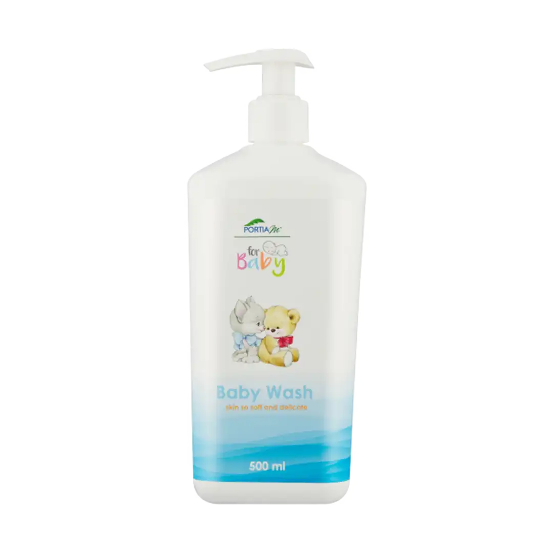 Portia M Baby Body Wash, 500ml