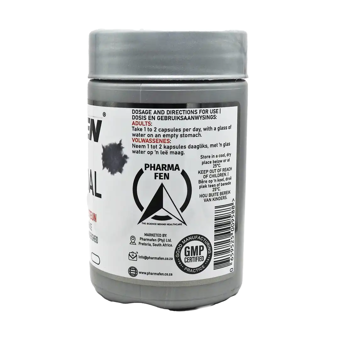 Vitafen Activated Charcoal 260 mg Vegi-Capsules, 60’s