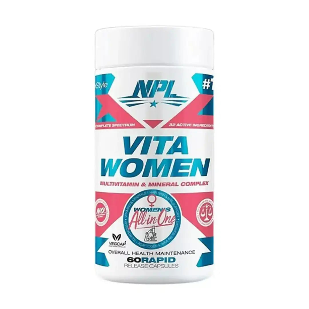 NPL Vita Women Multivitamin Capsules, 60's