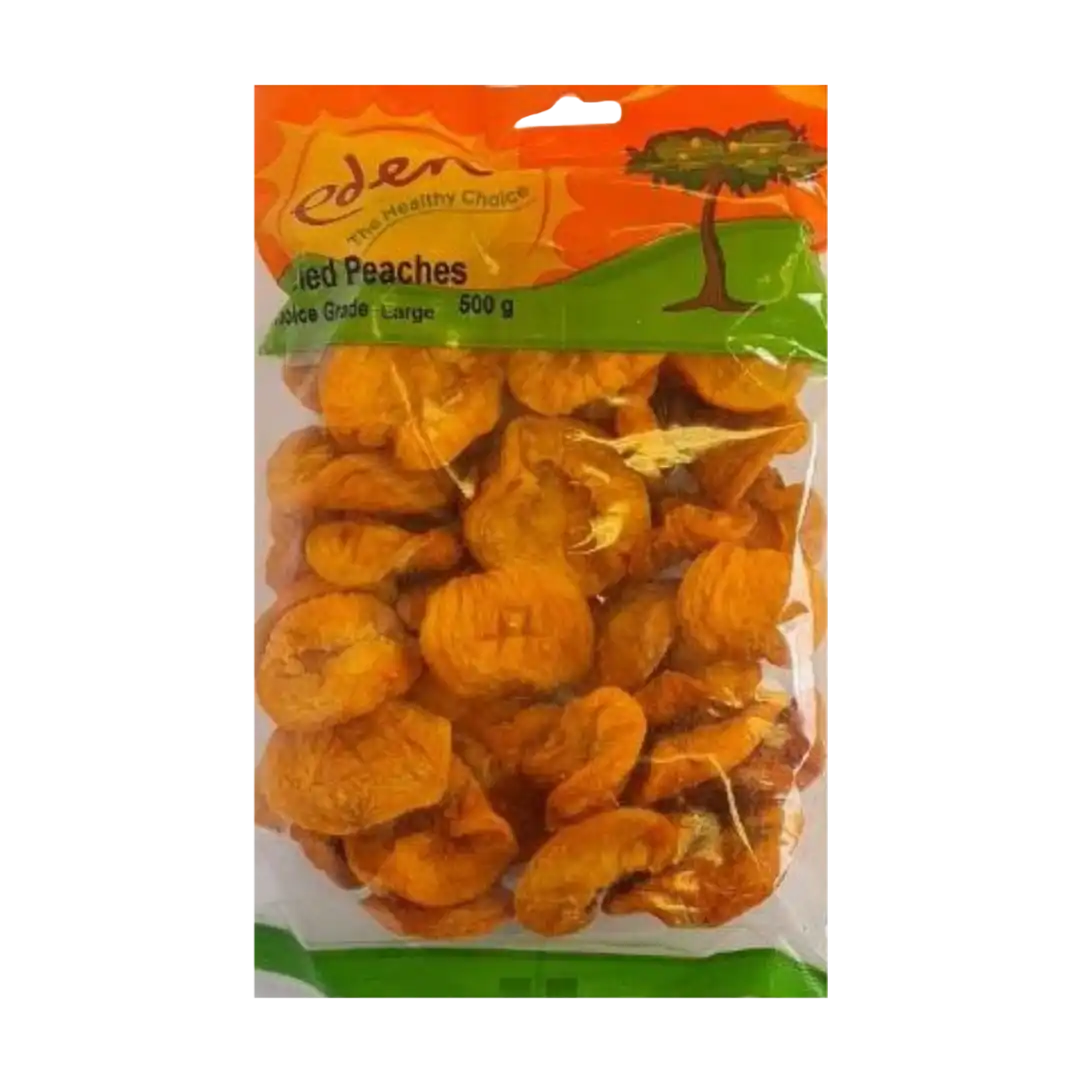 Eden Peach Peeled, 500g
