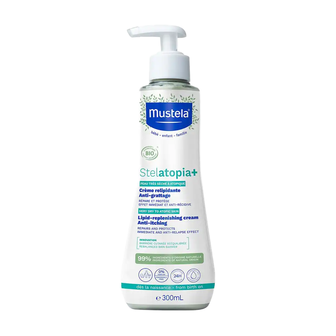 Mustela Stelatopia Lipid-replenishing Cream, 300ml