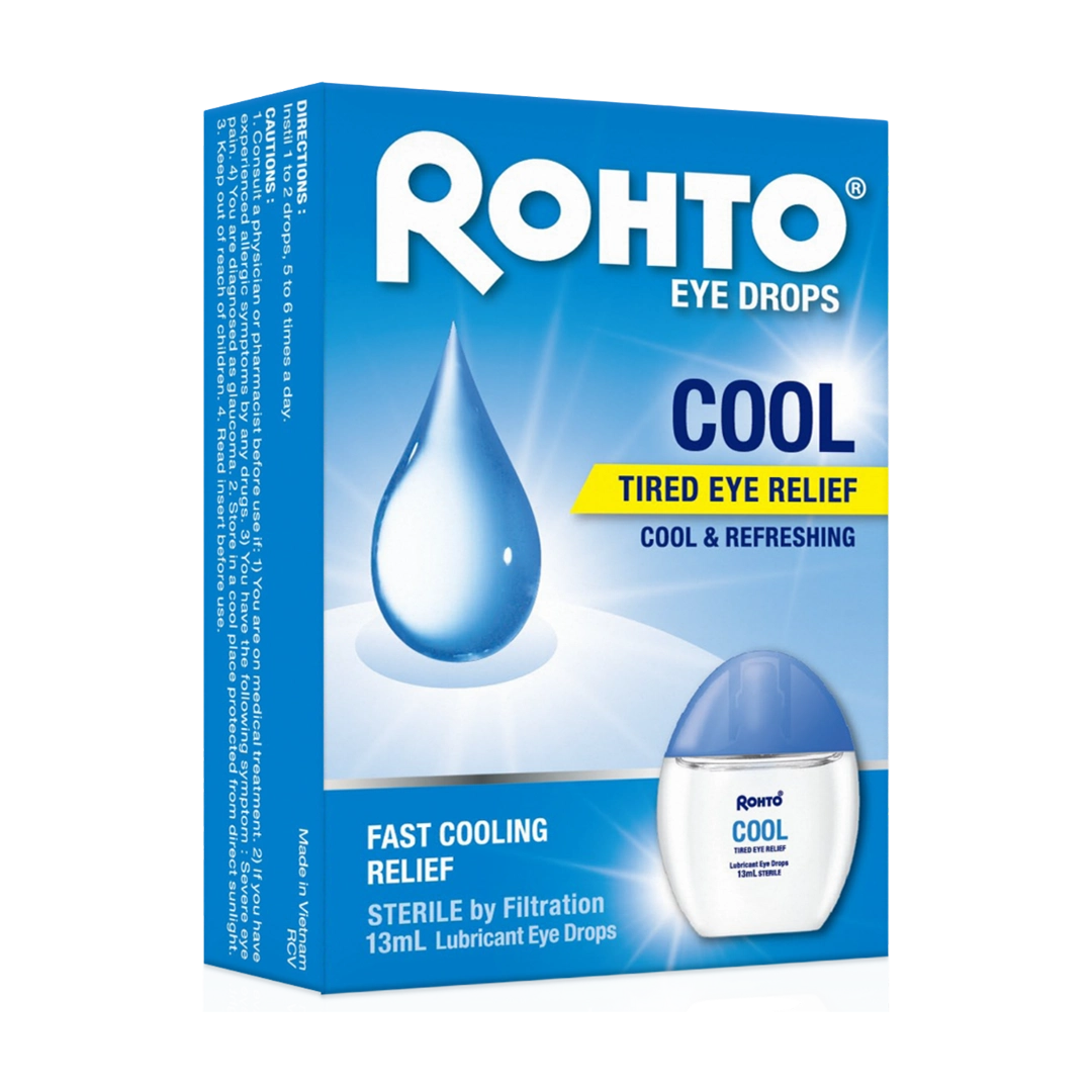 ROHTO Cool Eye Drops, 13ml