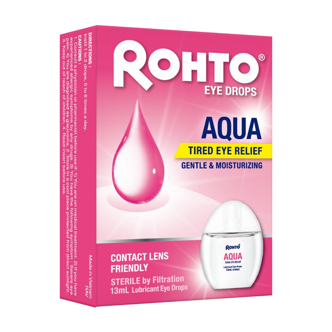 ROHTO Aqua Eye Drops, 13ml