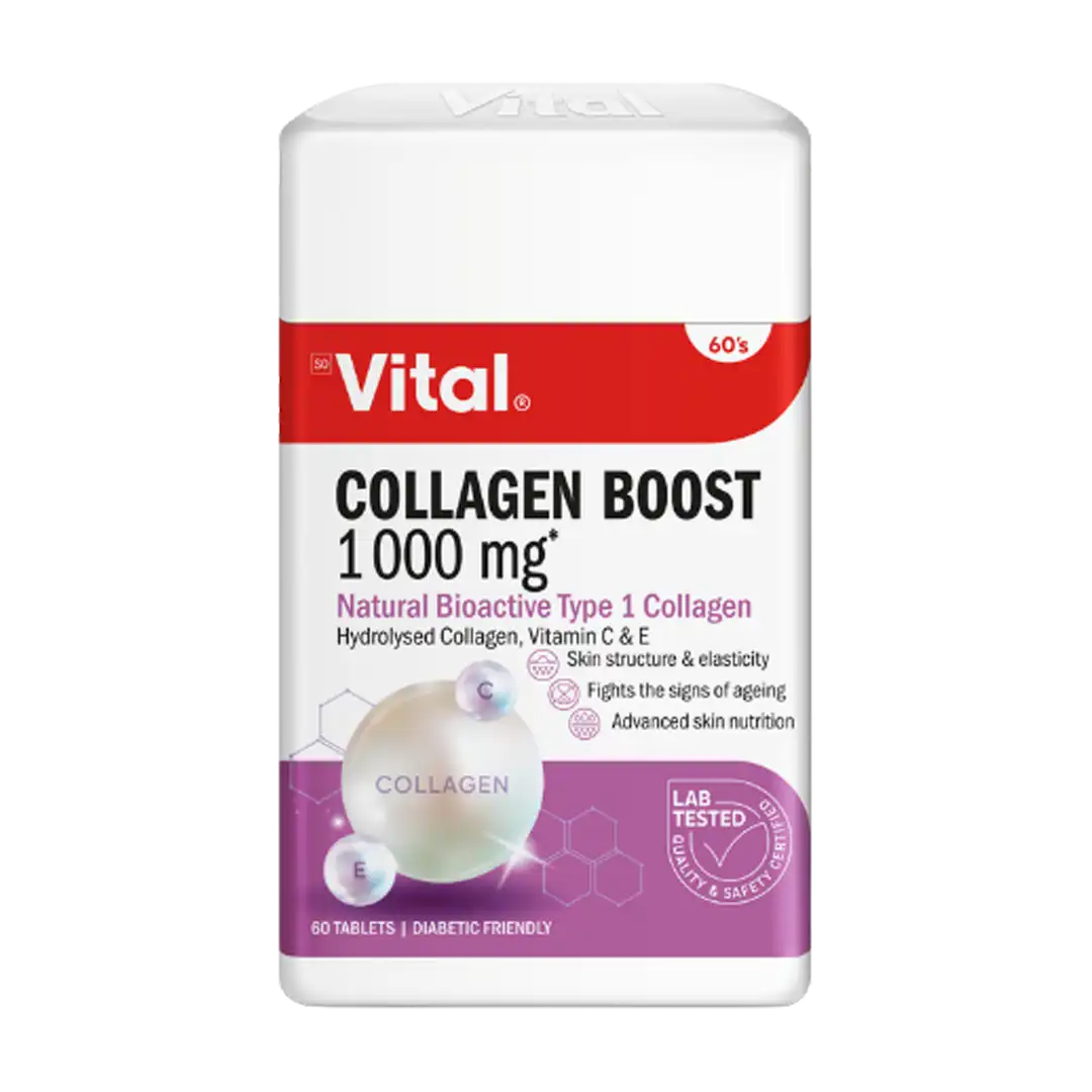 Vital Collagen Boost 1000mg Tablets, 60's