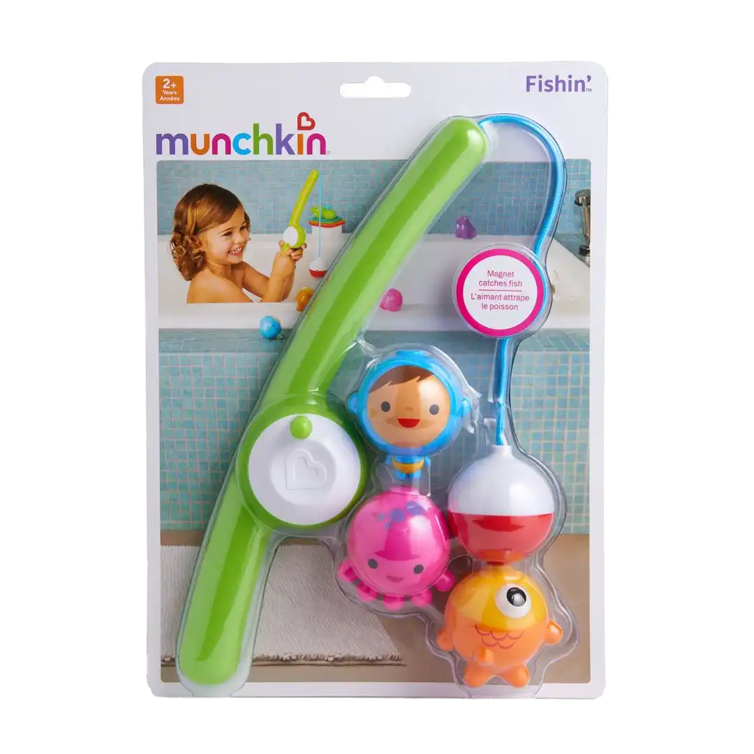 Munchkin Gone Fishin' Bath Toy