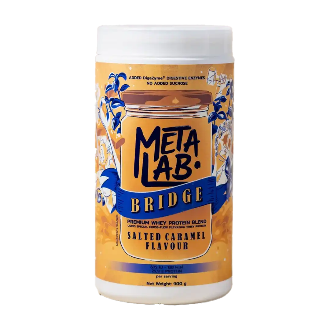 Metalab BRIDGE Premium Whey Protein Blend Salted Caramel, 29 Servings