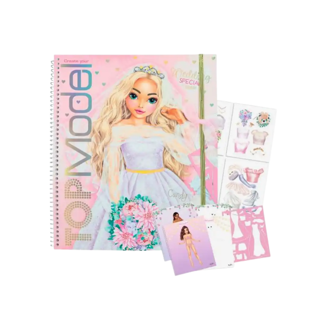 TOPModel Wedding Special Colouring Book