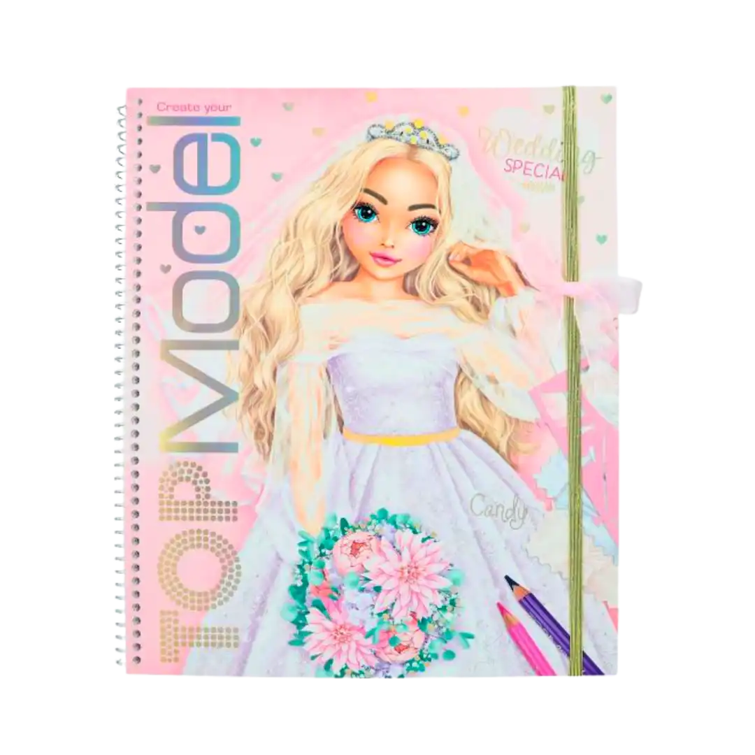TOPModel Wedding Special Colouring Book