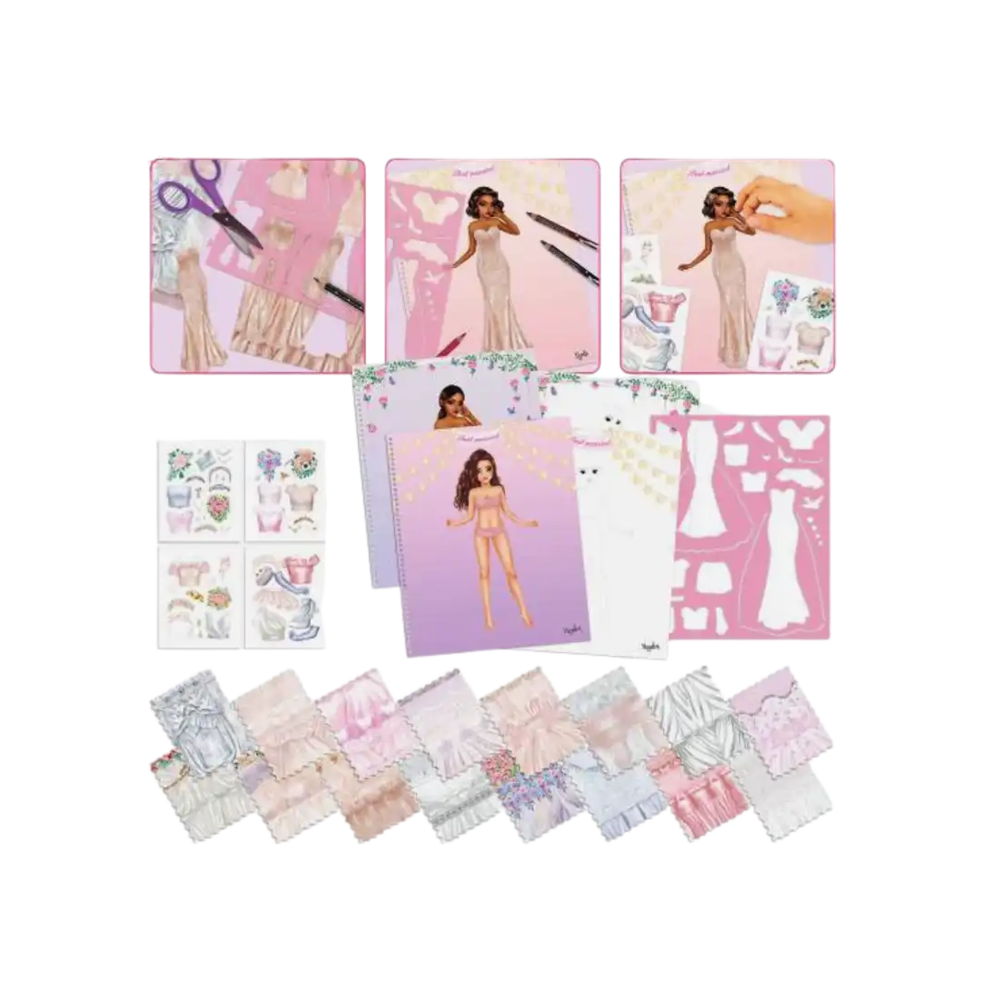 TOPModel Wedding Special Colouring Book