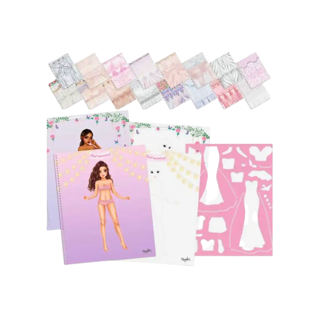 TOPModel Wedding Special Colouring Book