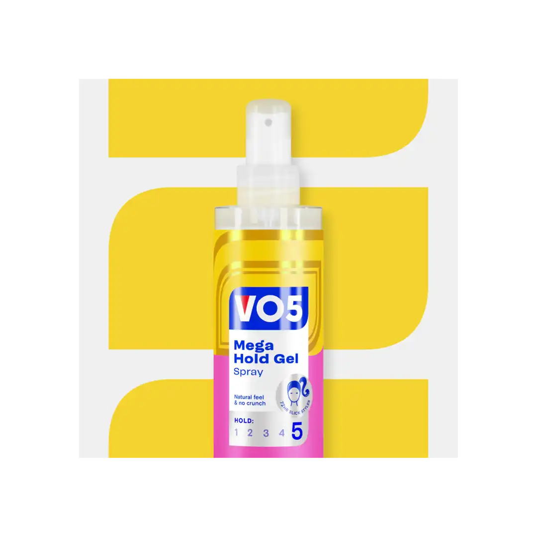 VO5 Mega Hold Gel Spray, 200ml
