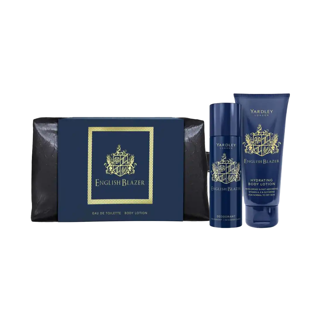 Yardley English Blazer Original Toiletry Bag Gift Set