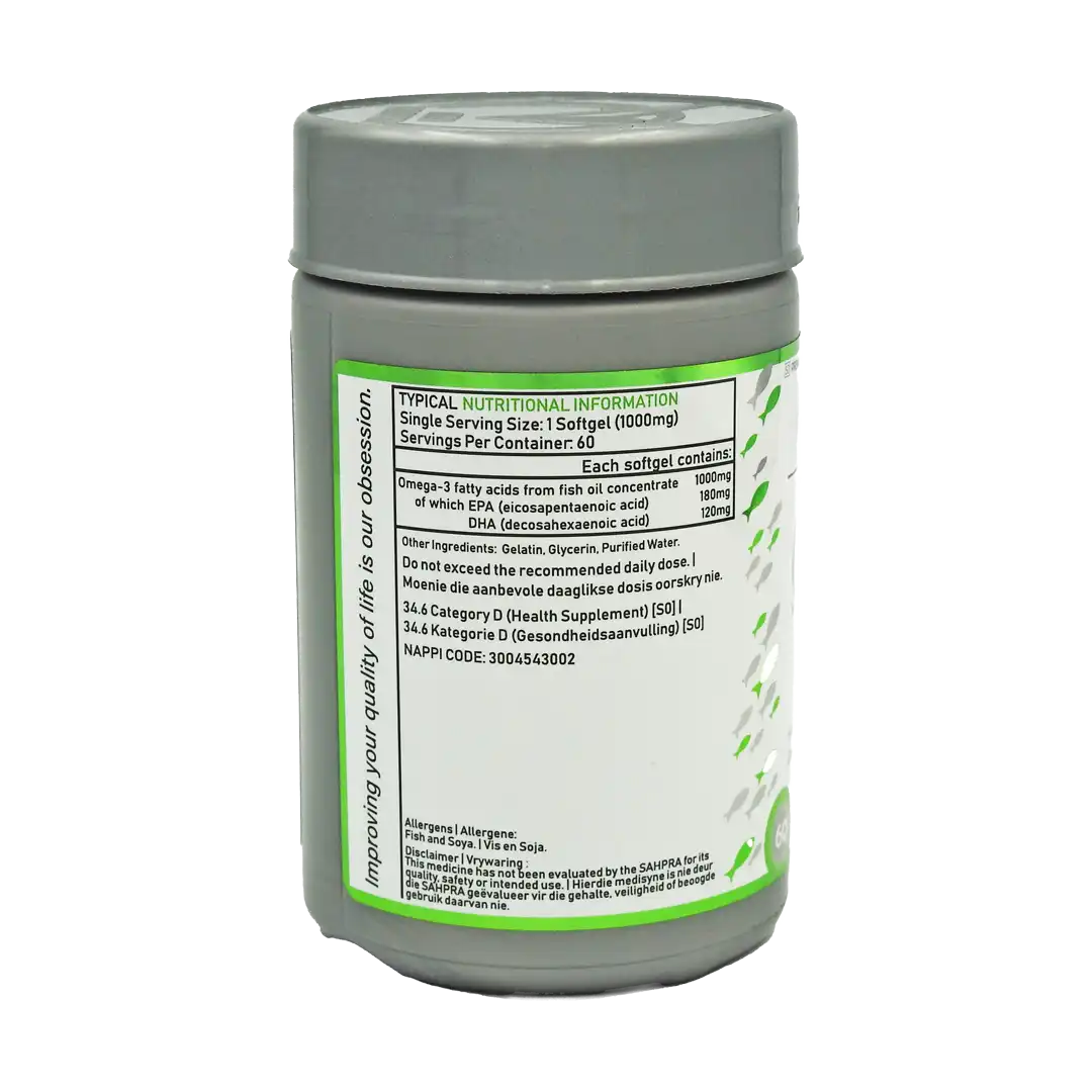 Vitafen Omega 3 Softgels, 60's