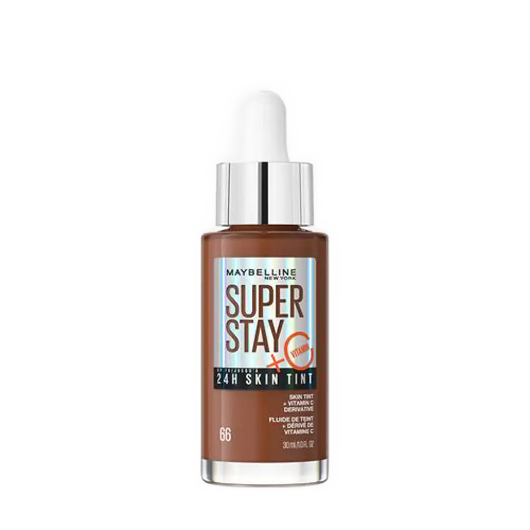 Maybelline SuperStay 24H Skin Tint Foundation with Vitamin C 30ml, Assorted