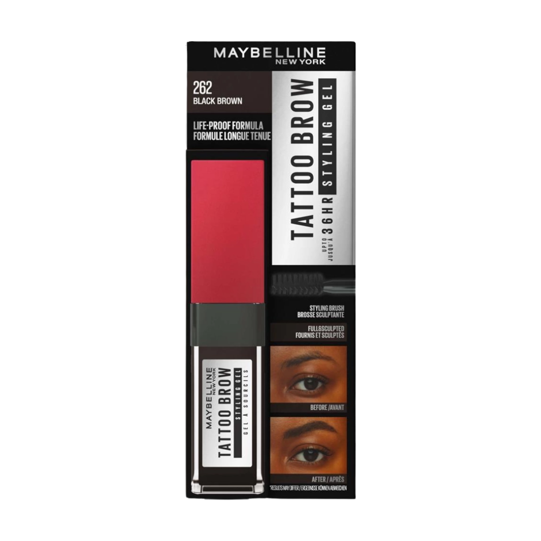 Maybelline Tattoo Studio Brow Styling Gel, Assorted