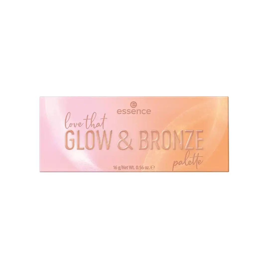 essence love that GLOW & BRONZE palette, 16g