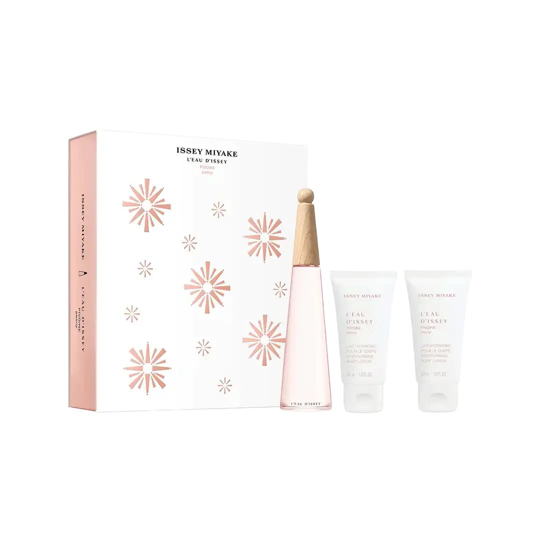 Issey Miyake L'eau D'issey Pivione EDT Gift Set, 3 Piece