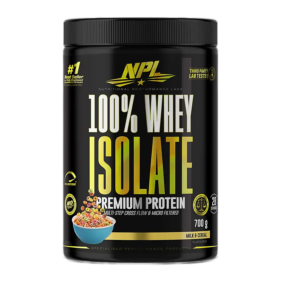 NPL 100% Whey Protein Isolate 700g, Assorted