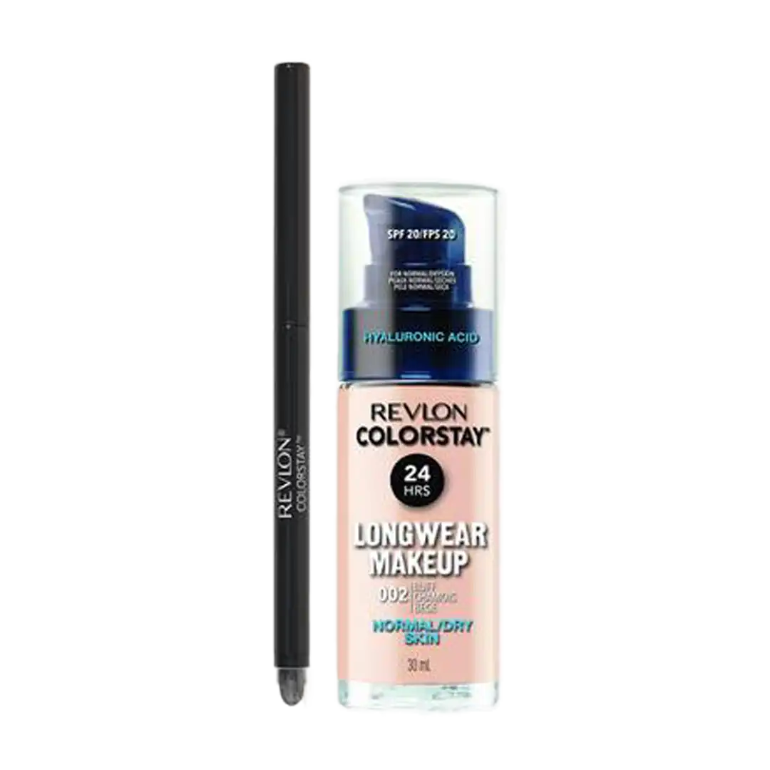 Revlon ColorStay Longwear Normal/Dry Make Up & Eyeliner Combo, Assorted