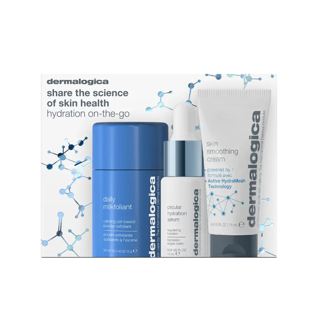 dermalogica hydration on-the-go set (3 travel size)