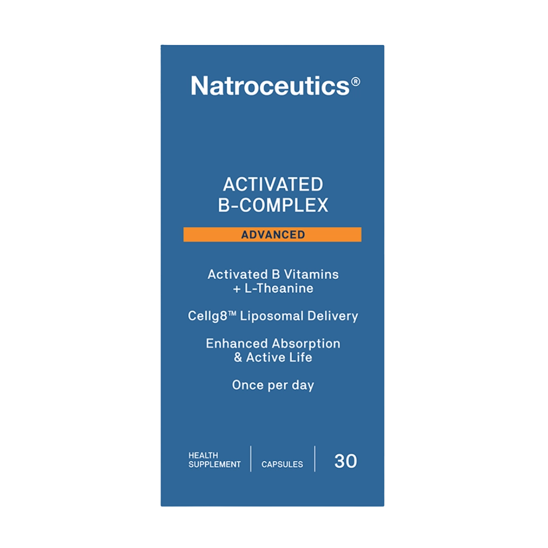 Natroceutics Activated B Complex Advanced Capsules, 30's