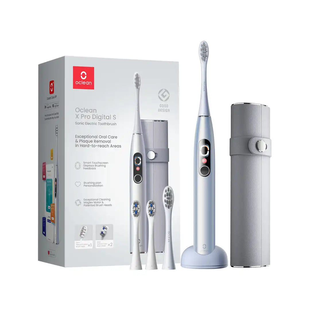 Oclean X Pro Digital Sonic Electric Toothbrush Set Silver