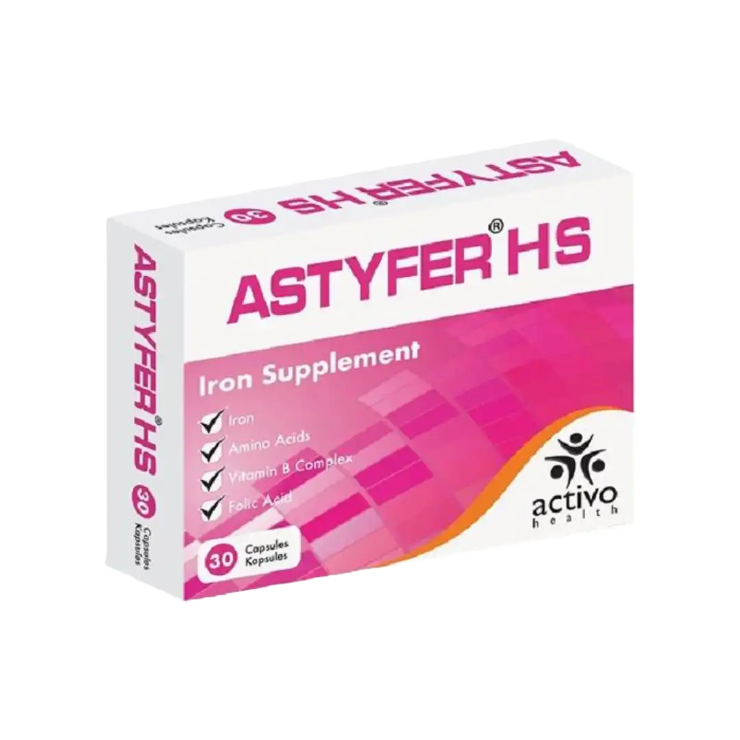 Astyfer HS Capsules, 30's