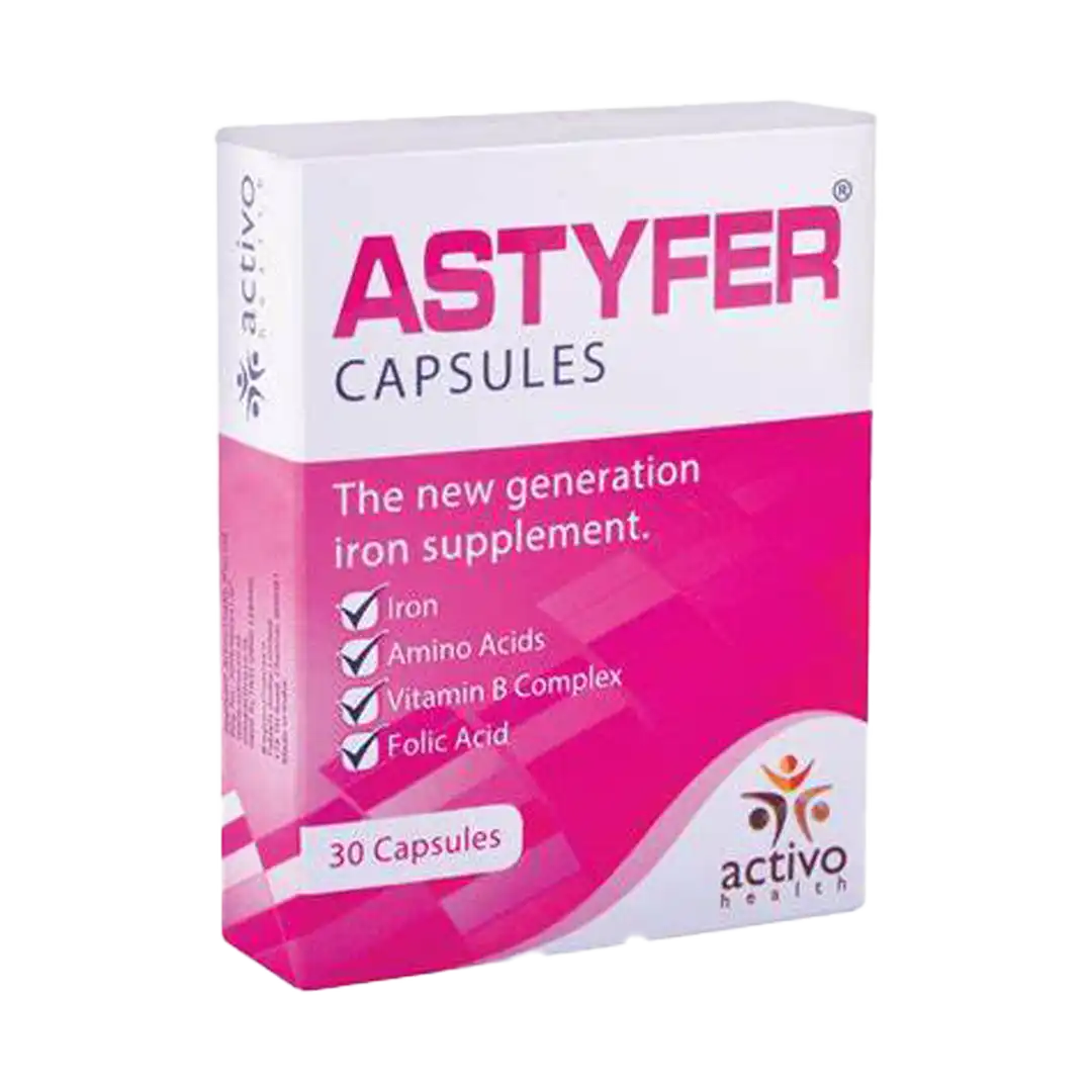 Astyfer HS Capsules, 30's