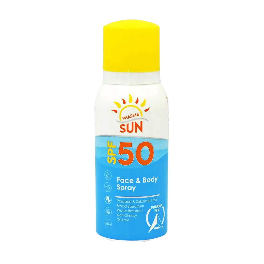Pharmasun SPF50 Face & Body Spray, 75ml