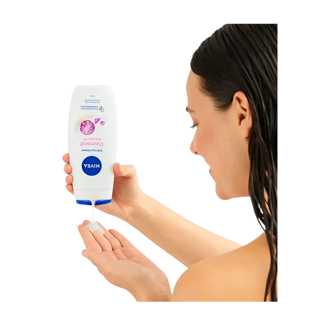 Nivea Diamond & Argan Oil Caring Shower Cream, 500ml