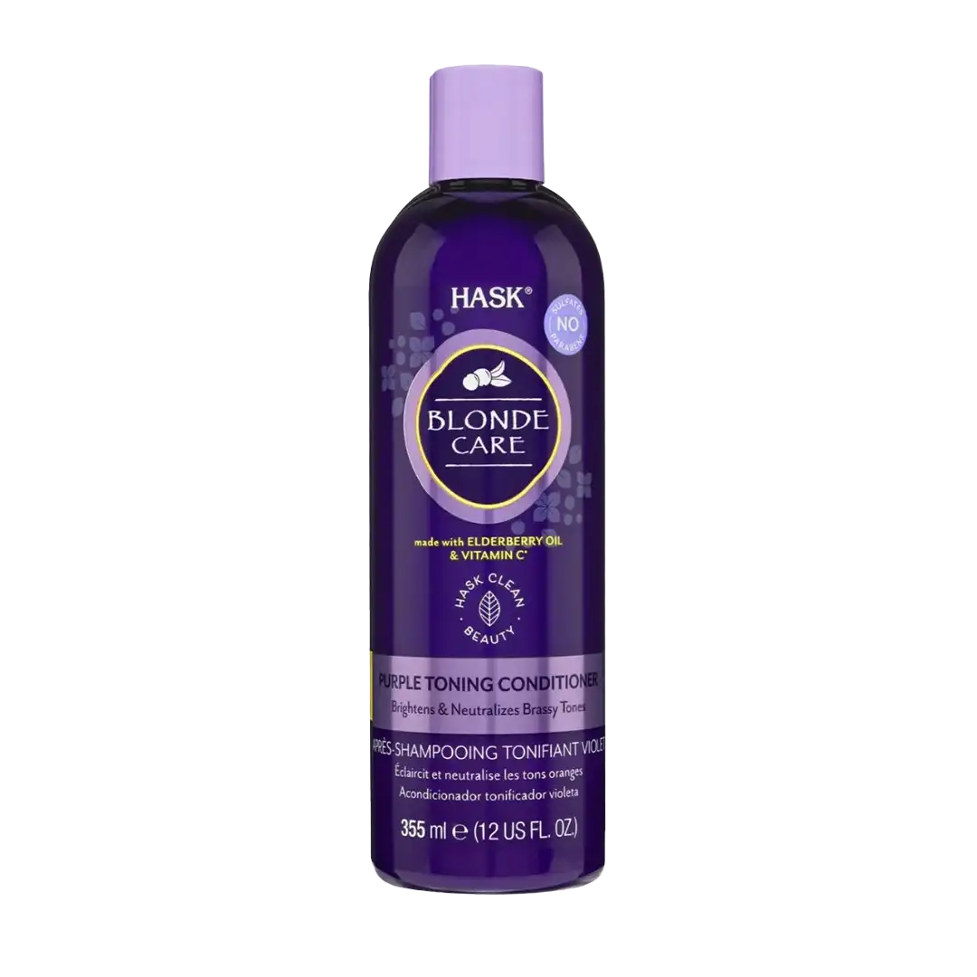 Hask Blonde Care Purple Toning Conditioner, 355 ml
