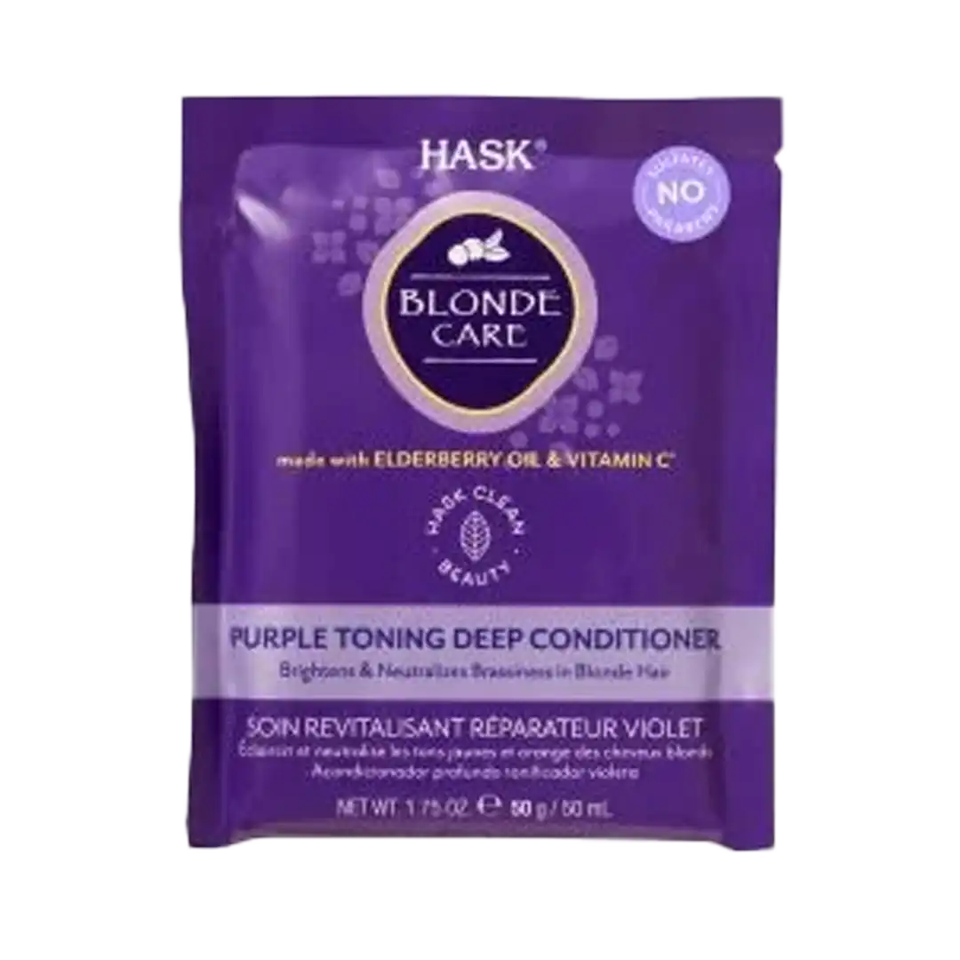 Hask Blonde Care Deep Treatment Packet, 50ml