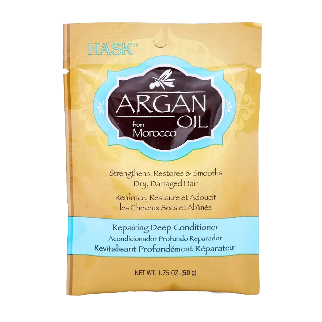 Hask Argan Oil Argan Oil Intense Deep Conditioning Hair Treatment, 50g