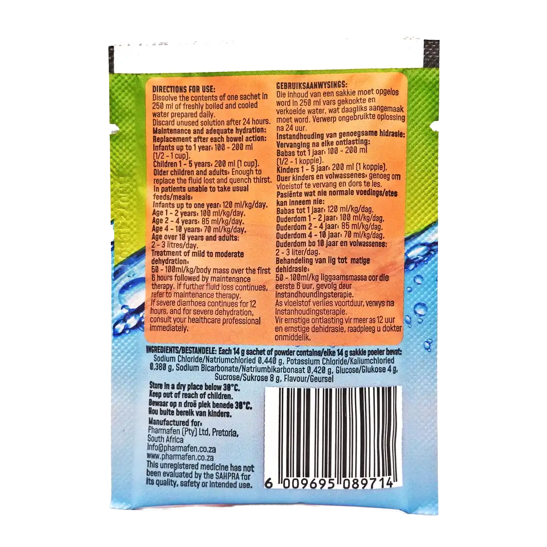 Relectrol Oral Electrolyte Mixture Apple/Rooibos Sachet, 14g x 6's