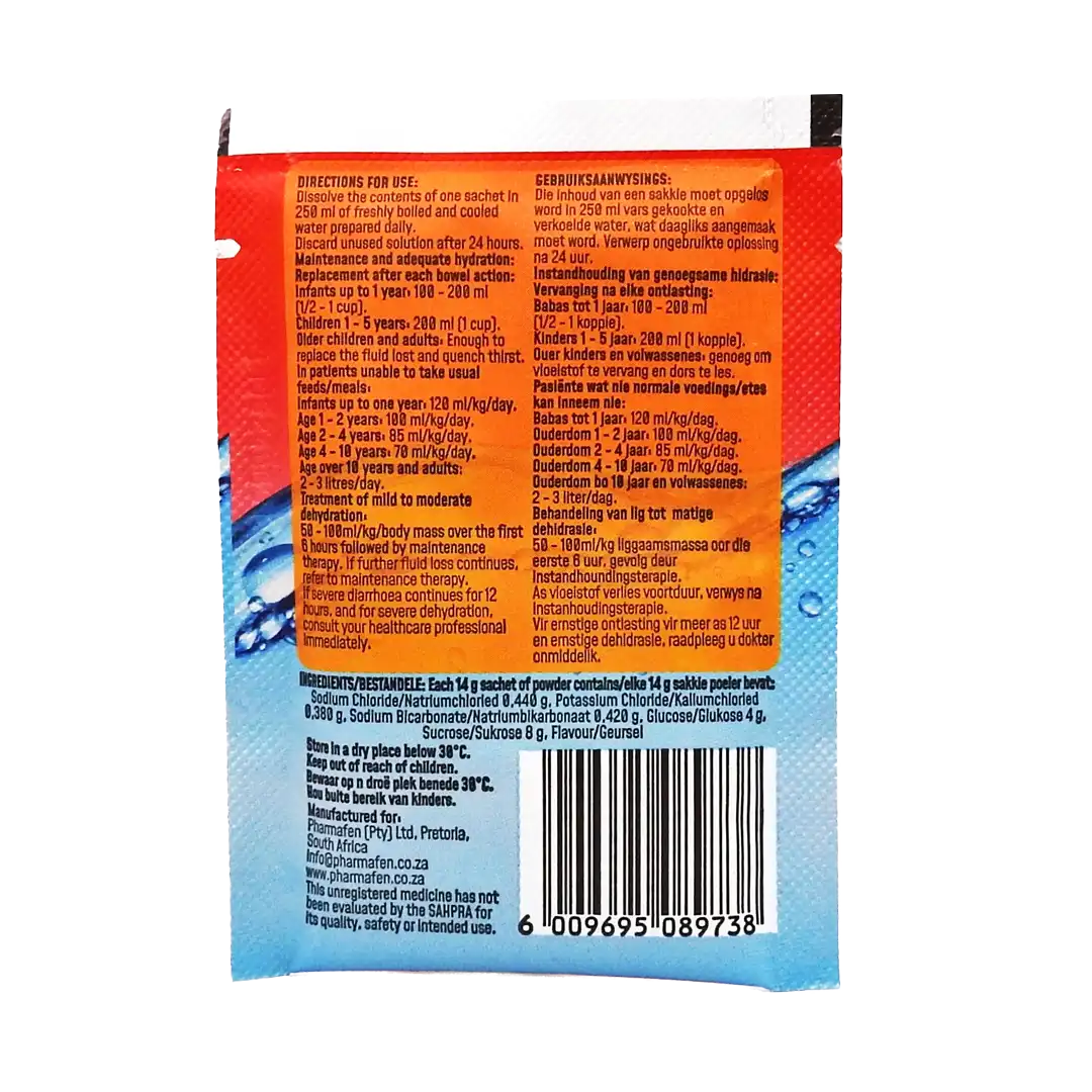 Relectrol Oral Electrolyte Mixture Grapefruit Sachet, 14g x 6's