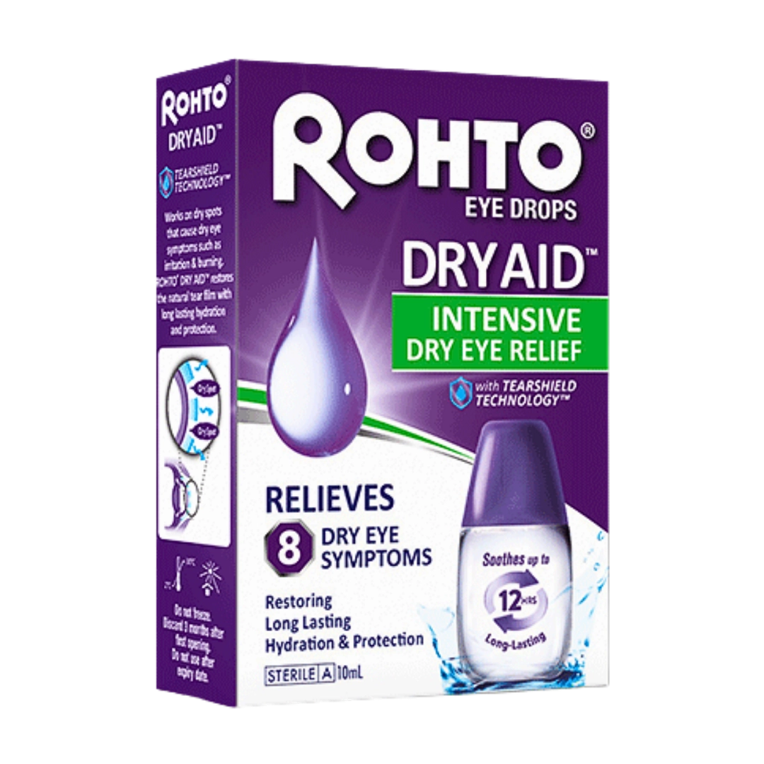 ROHTO Dry Aid Eye Drops, 10ml