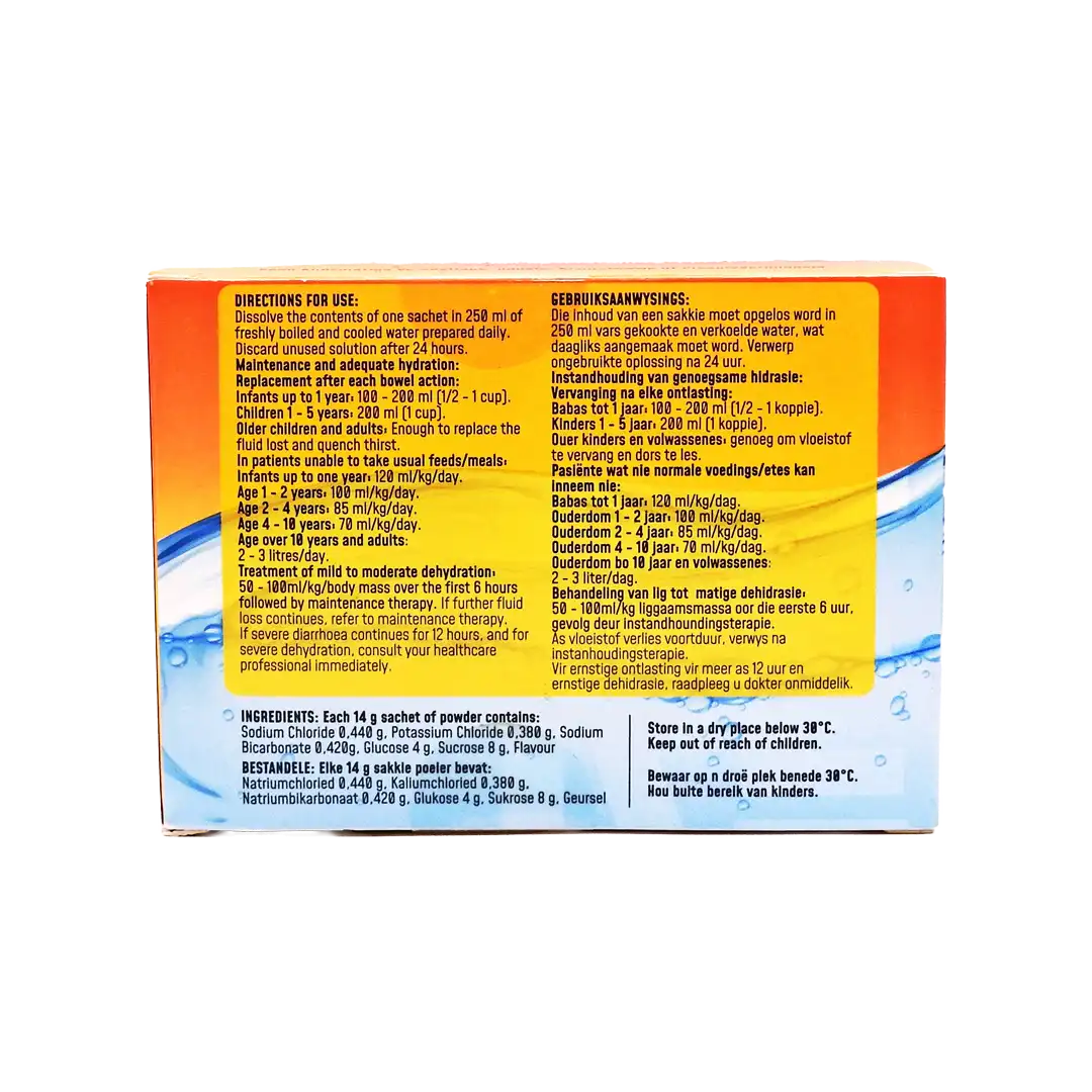 Relectrol Oral Electrolyte Mixture Orange/Grapefruit Sachet, 14g x 6's