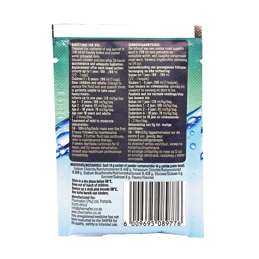 Relectrol Oral Electrolyte Mixture Tropical Sachet, 14g x 6's