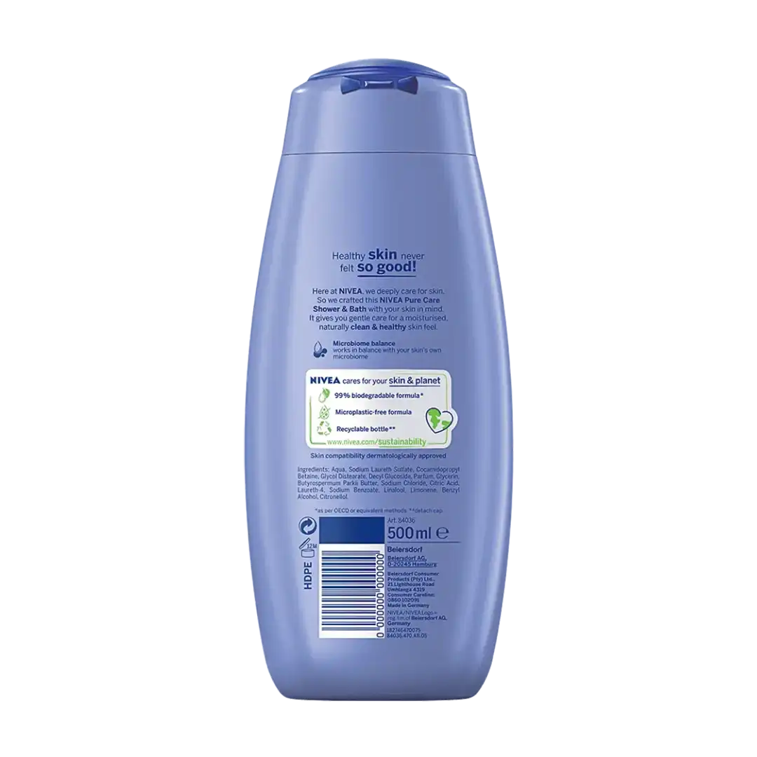 Nivea Shower Crème Smooth, 500ml