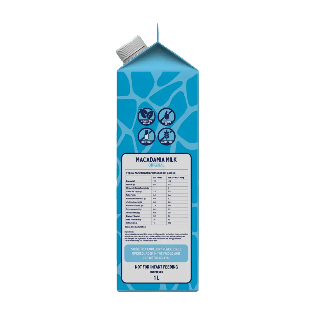 Giraf Macadamia Milk 1l, Original