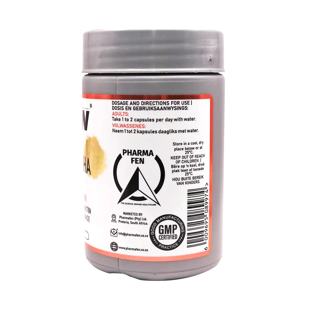 Vitafen Ashwagandha 500mg Vegi-Capsules, 60's