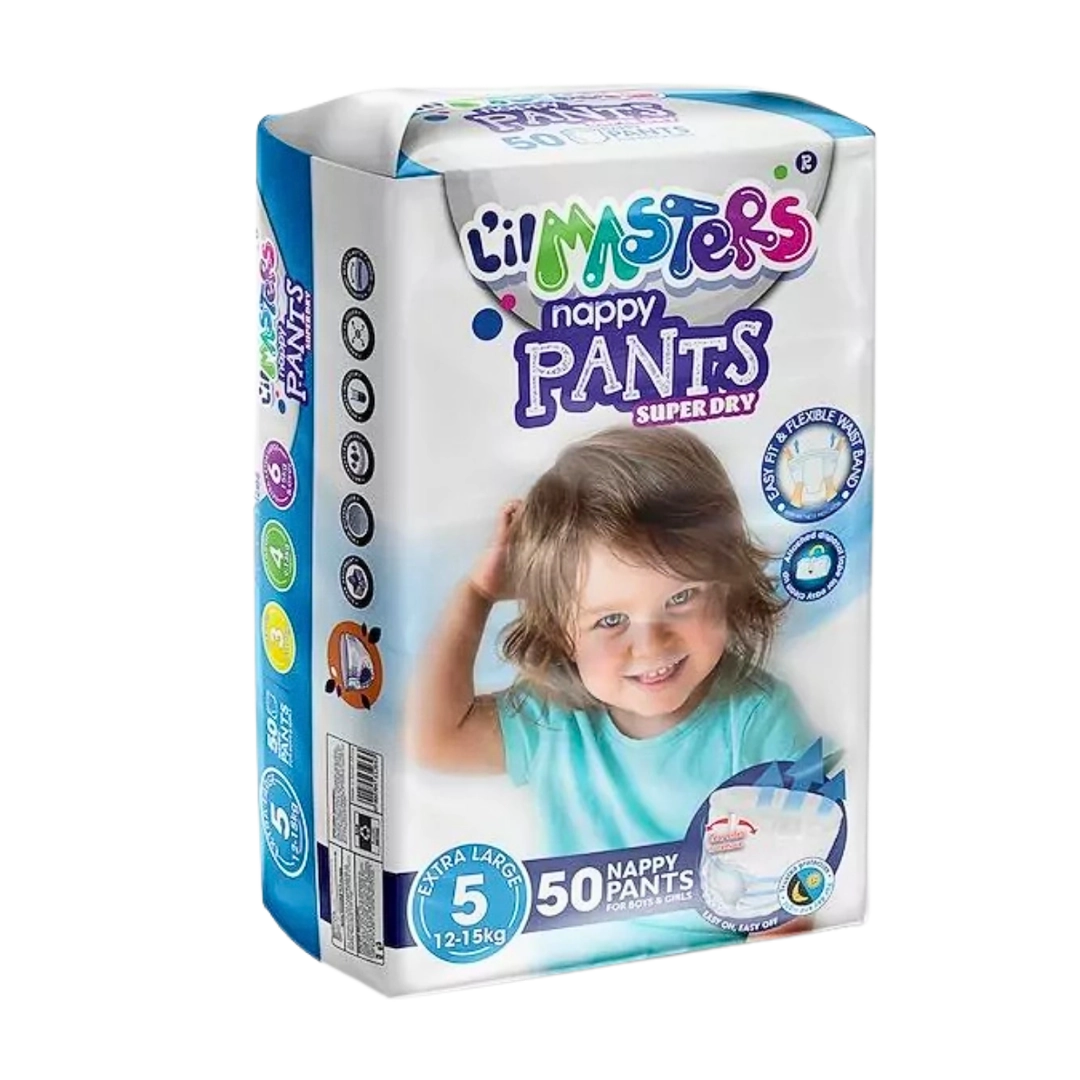 L’il Masters XL Nappy Pants Size 5, 50's