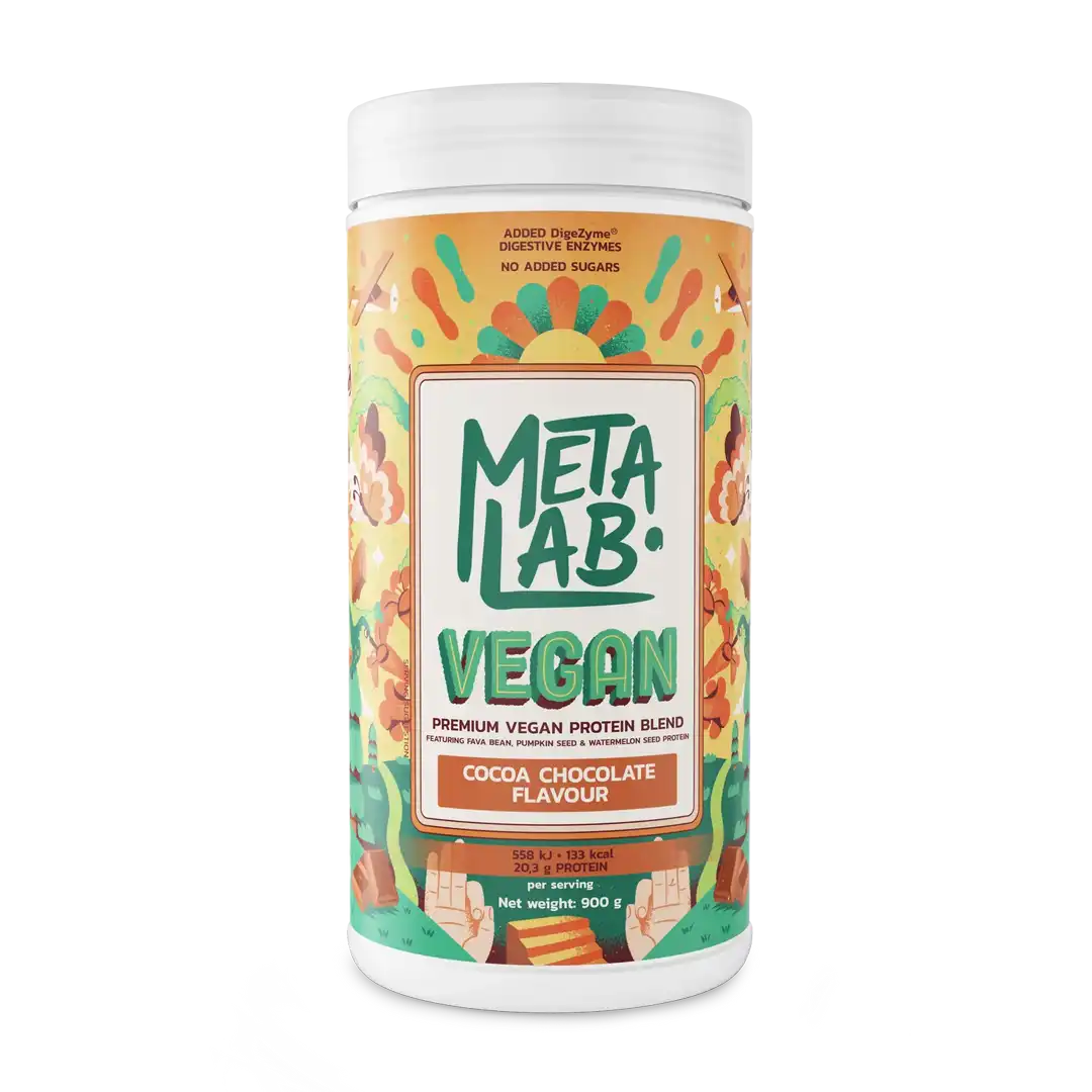 Metalab VEGAN Premium Plant Protein Cocoa Chocolate, 900g