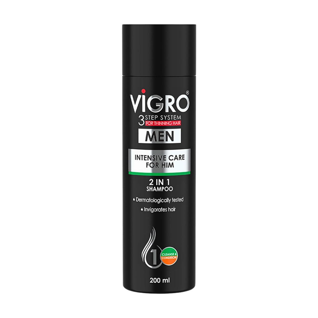 Vigro Men 2-in-1 Shampoo, 200ml