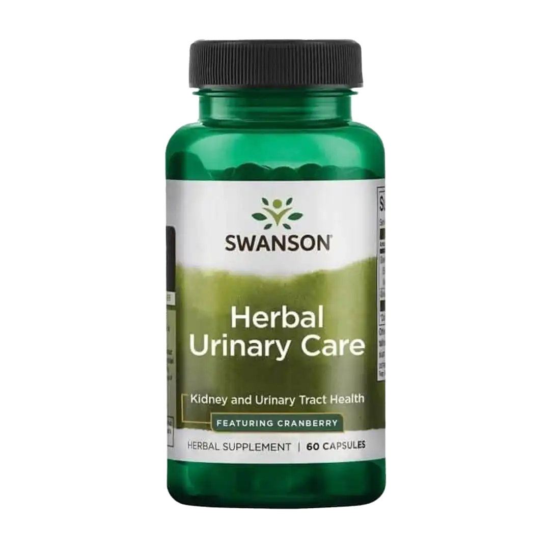 Swanson Herbal Urinary Care with Cranberry Capsules, 60's